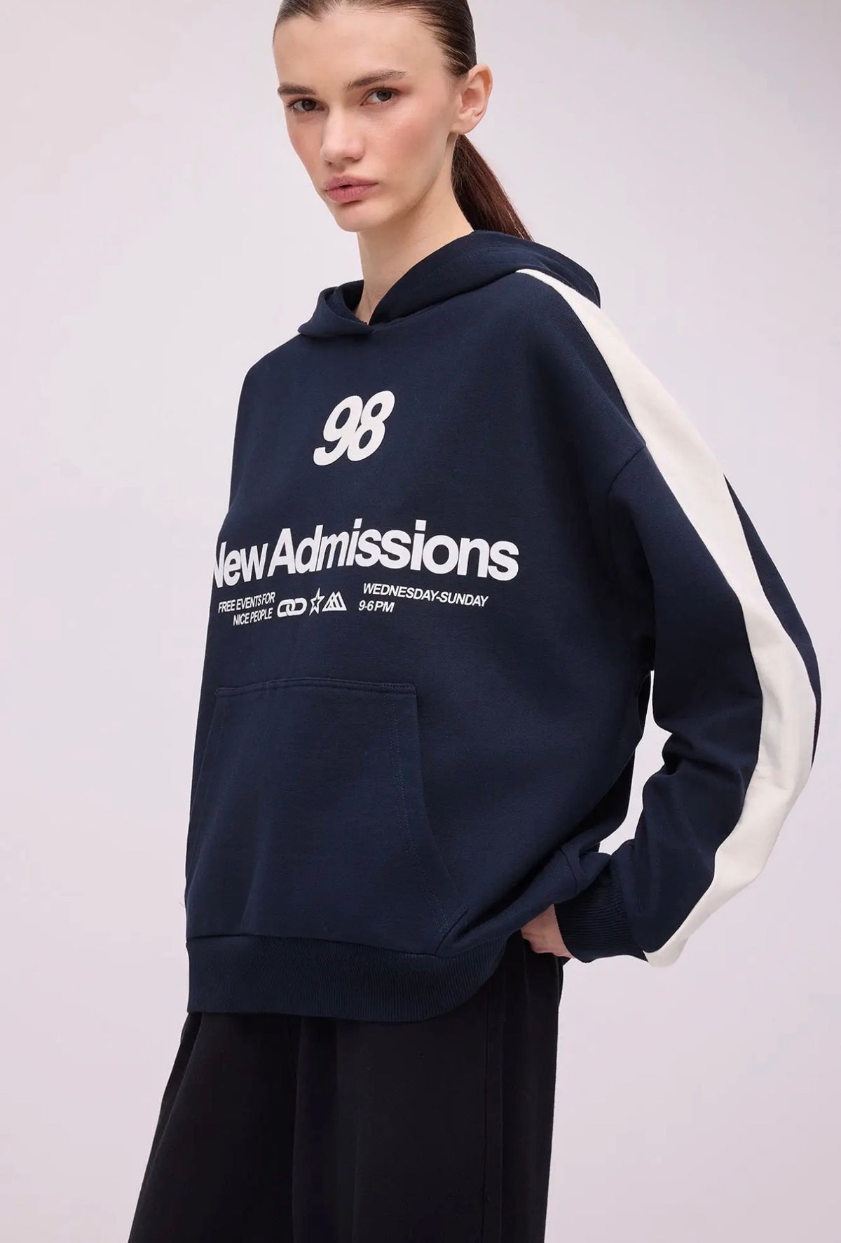 01 - A gNew Admission Oversized Hoodie