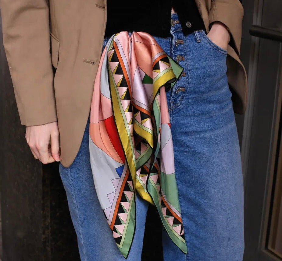 The Kaleidoscope Art Scarf