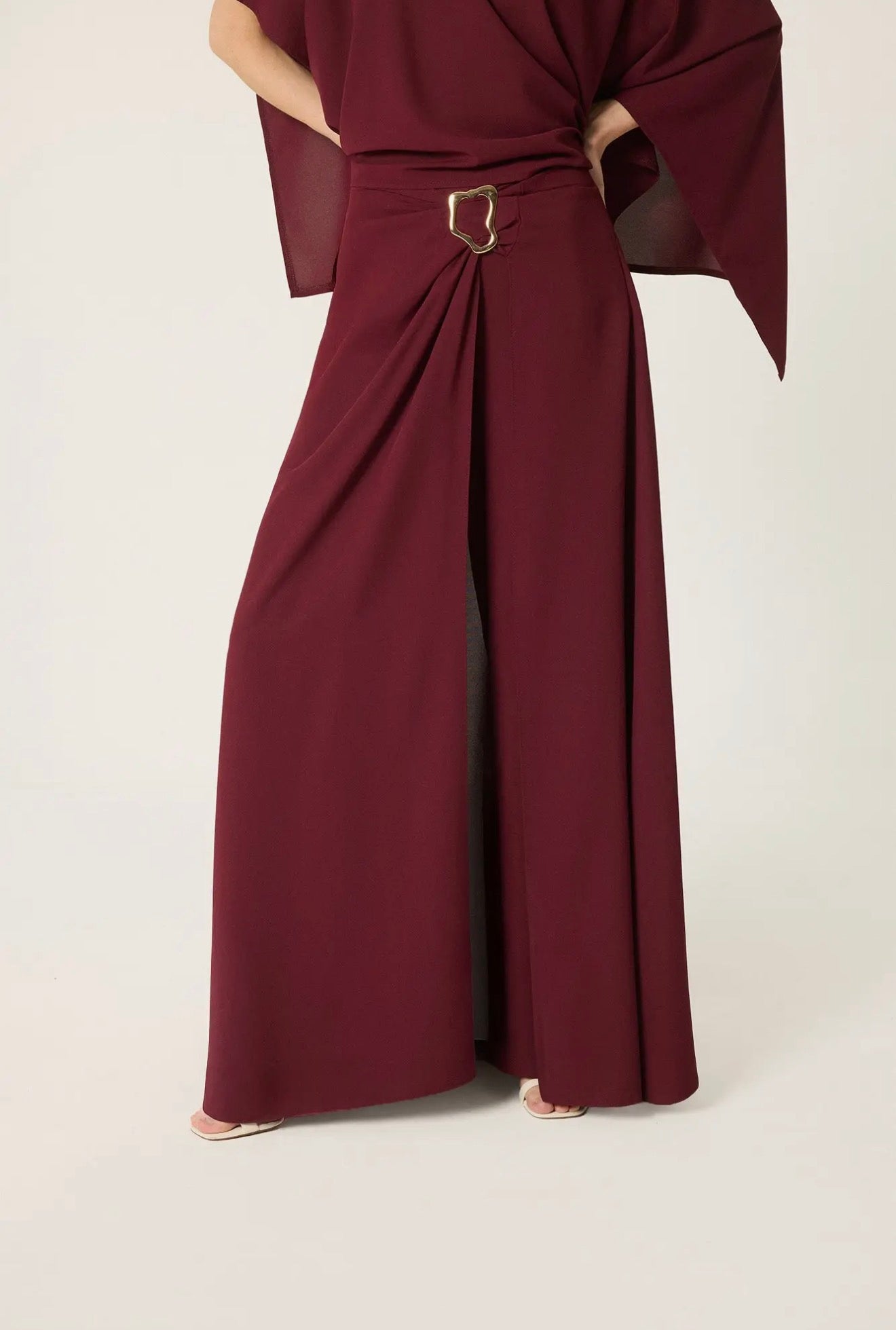 Draped Batwing Co-Ord Set