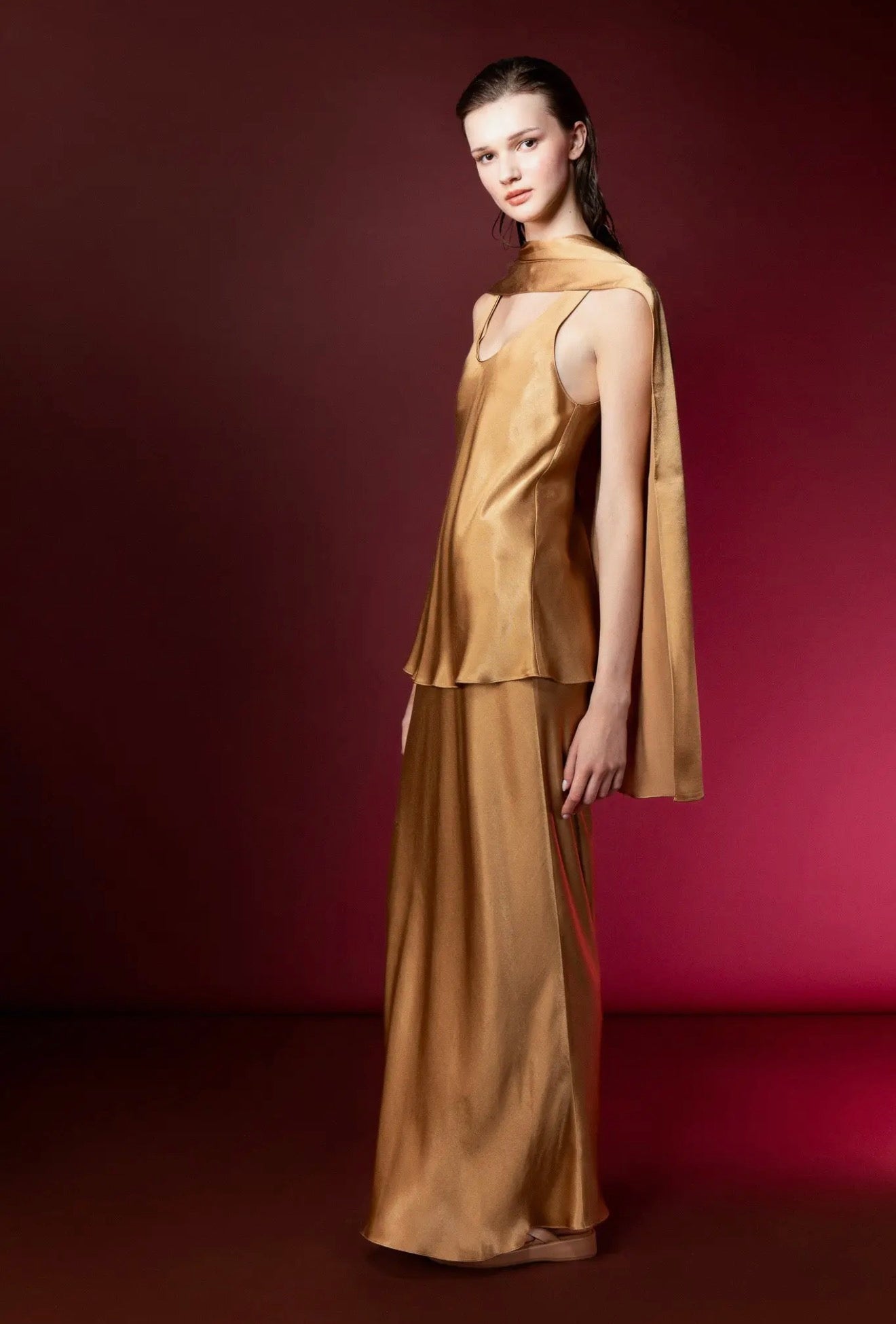 Sabio Satin Scarf