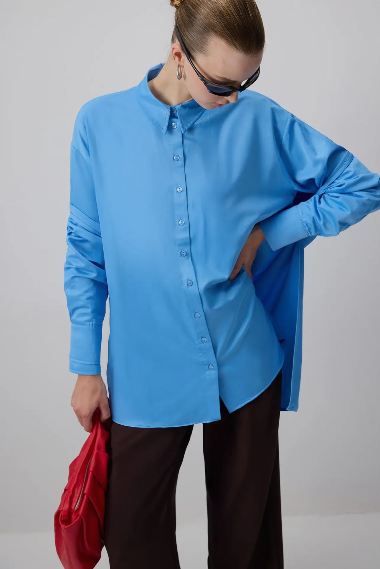 Capa2 Functional Tie Shirt - Cotton Blend