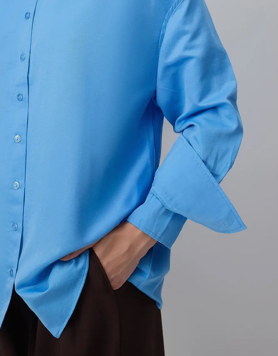 Capa2 Functional Tie Shirt - Cotton Blend