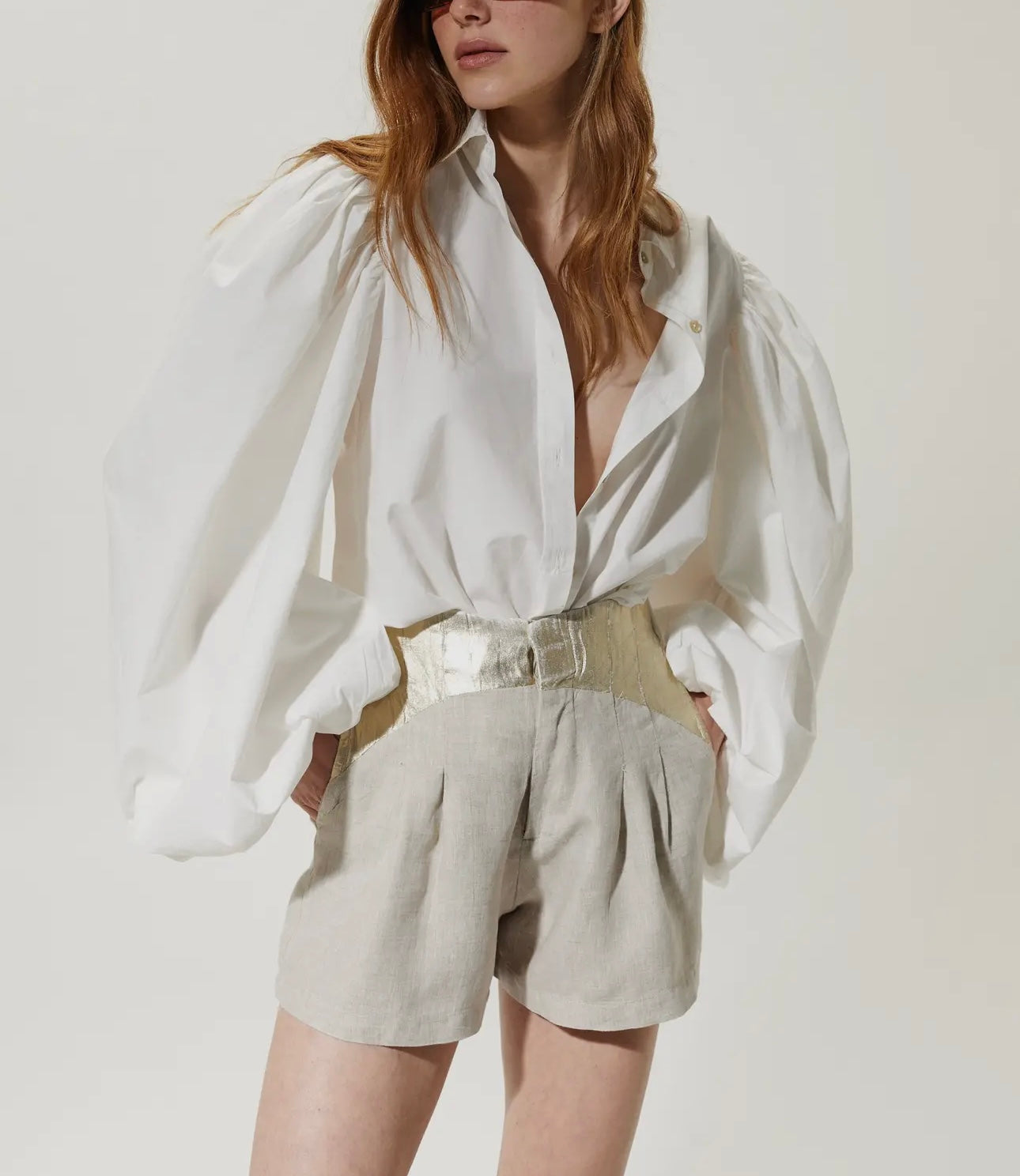 08 - Samba Cotton Poplin Shirt - White