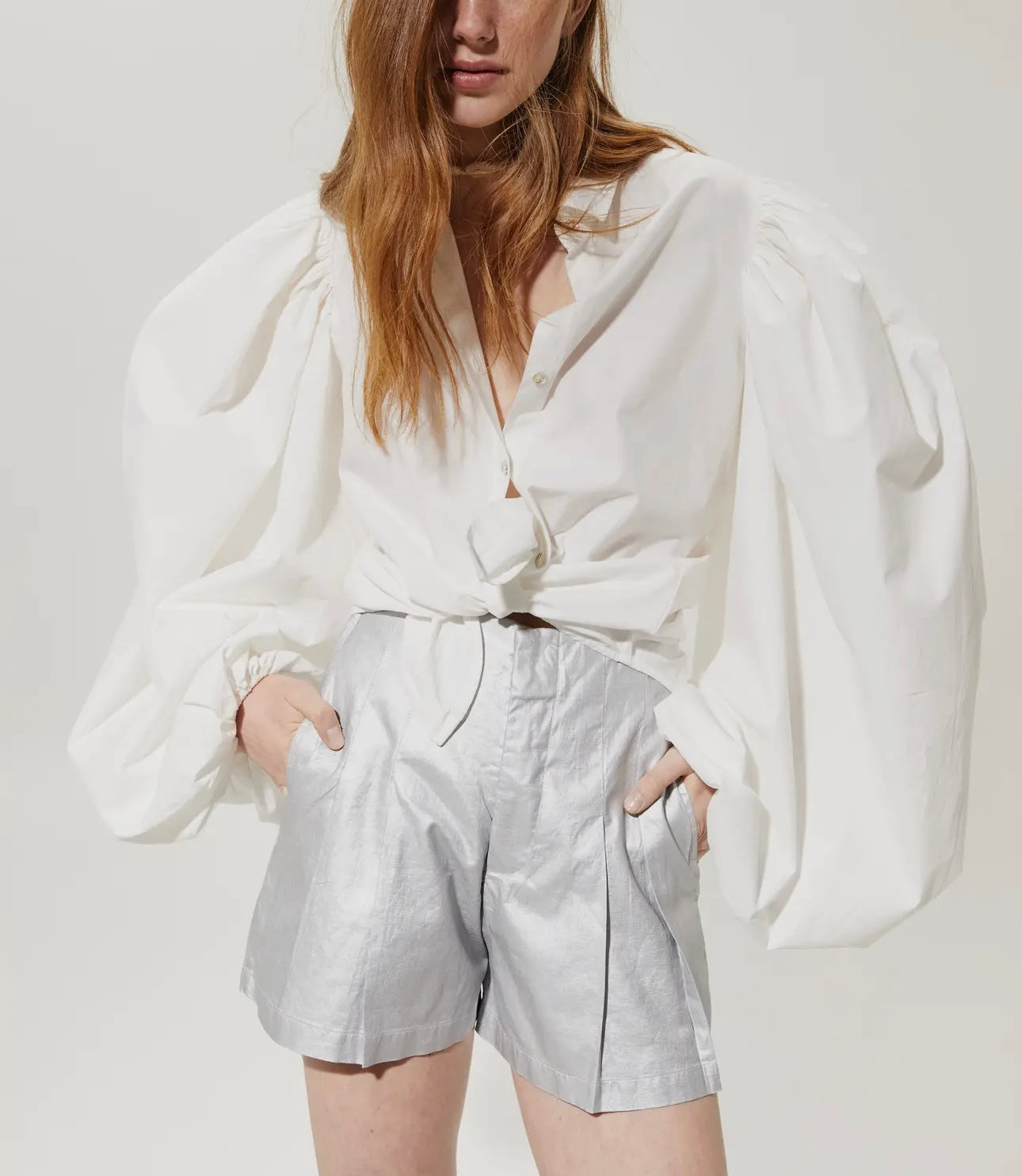 08 - Samba Cotton Poplin Shirt - White