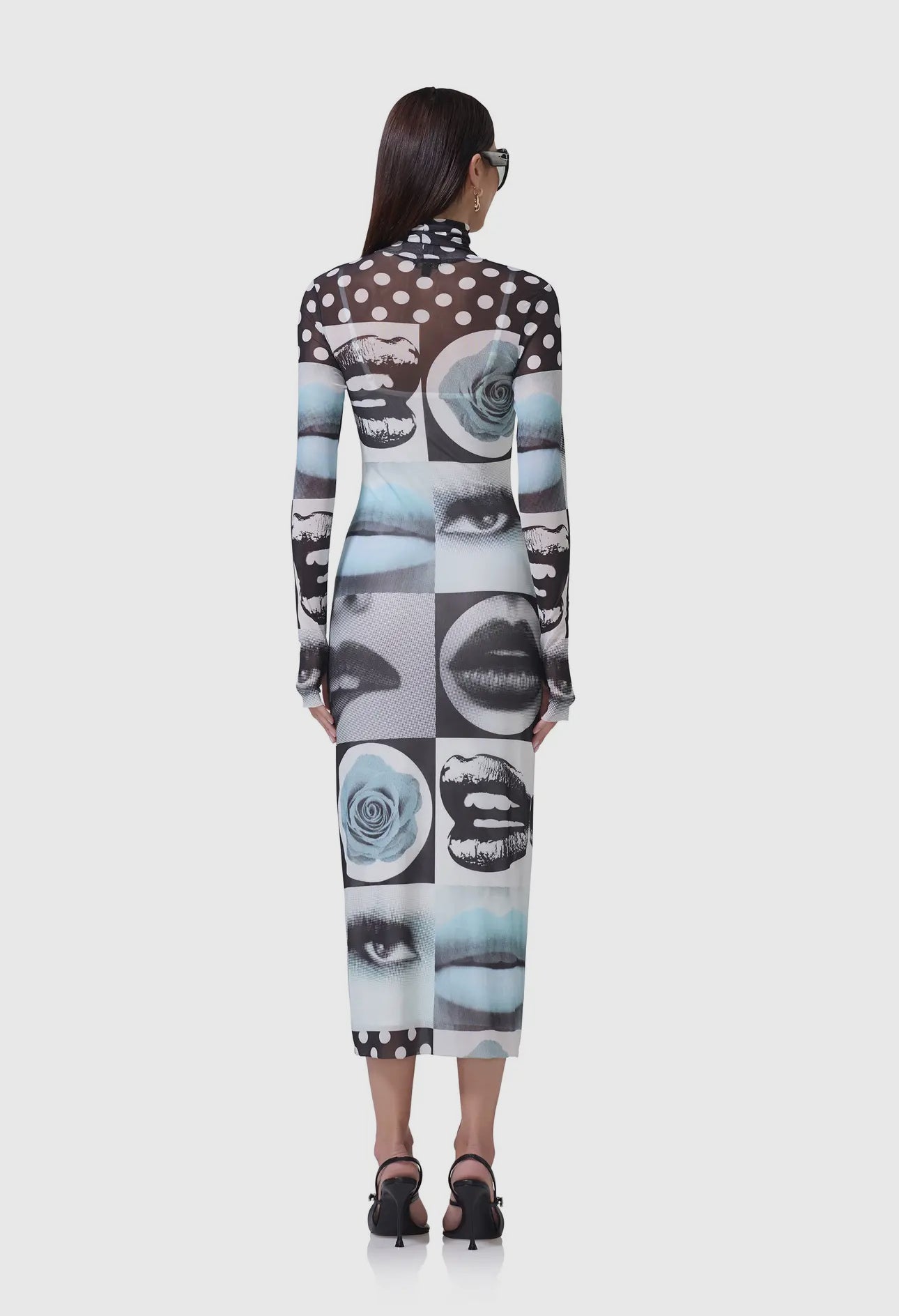 Shailene Dress - Pop Art Abstract