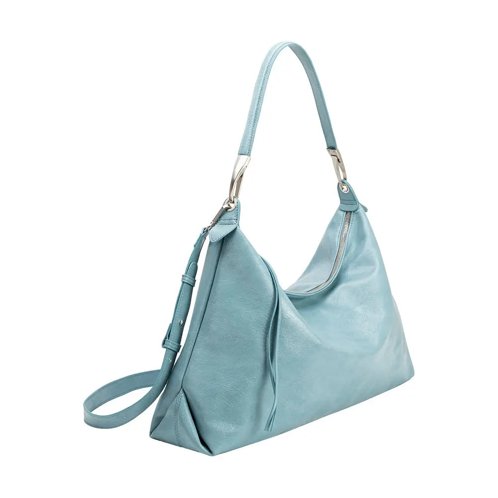 Charlie Blue Recycled Vegan Shoulder Bag