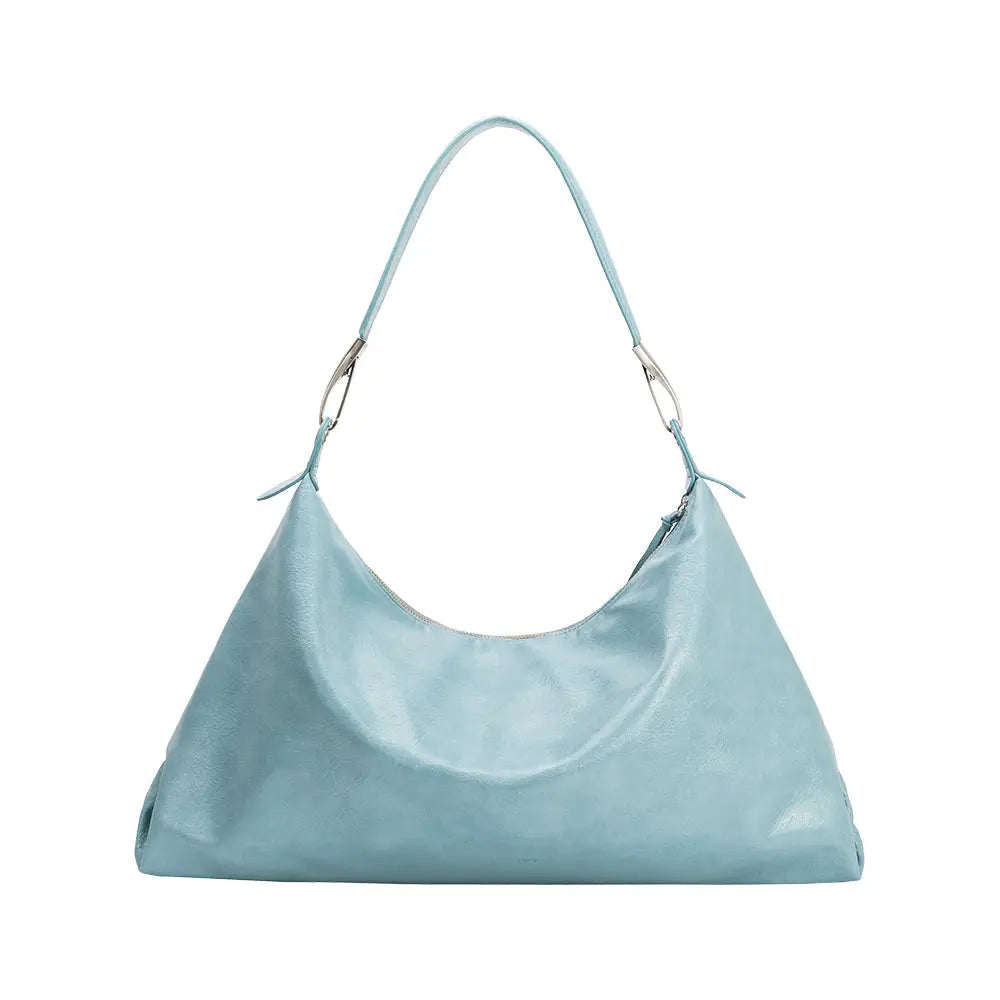 Charlie Blue Recycled Vegan Shoulder Bag