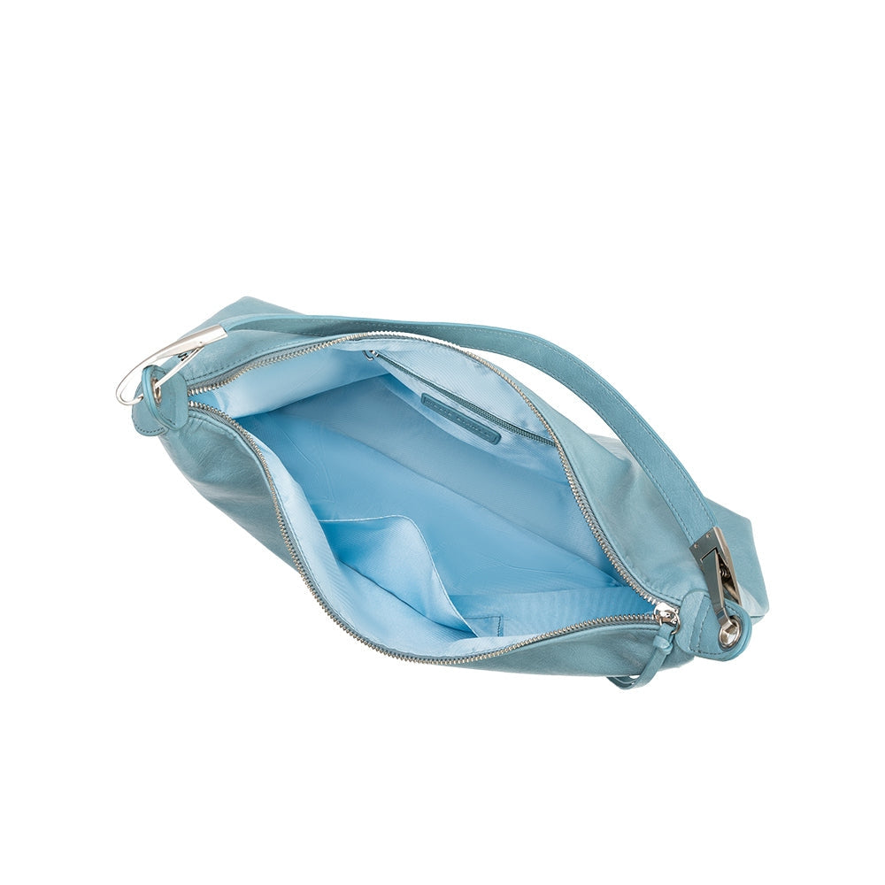Charlie Blue Recycled Vegan Shoulder Bag