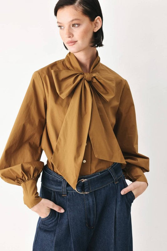 01 - Sienna Bow Blouse