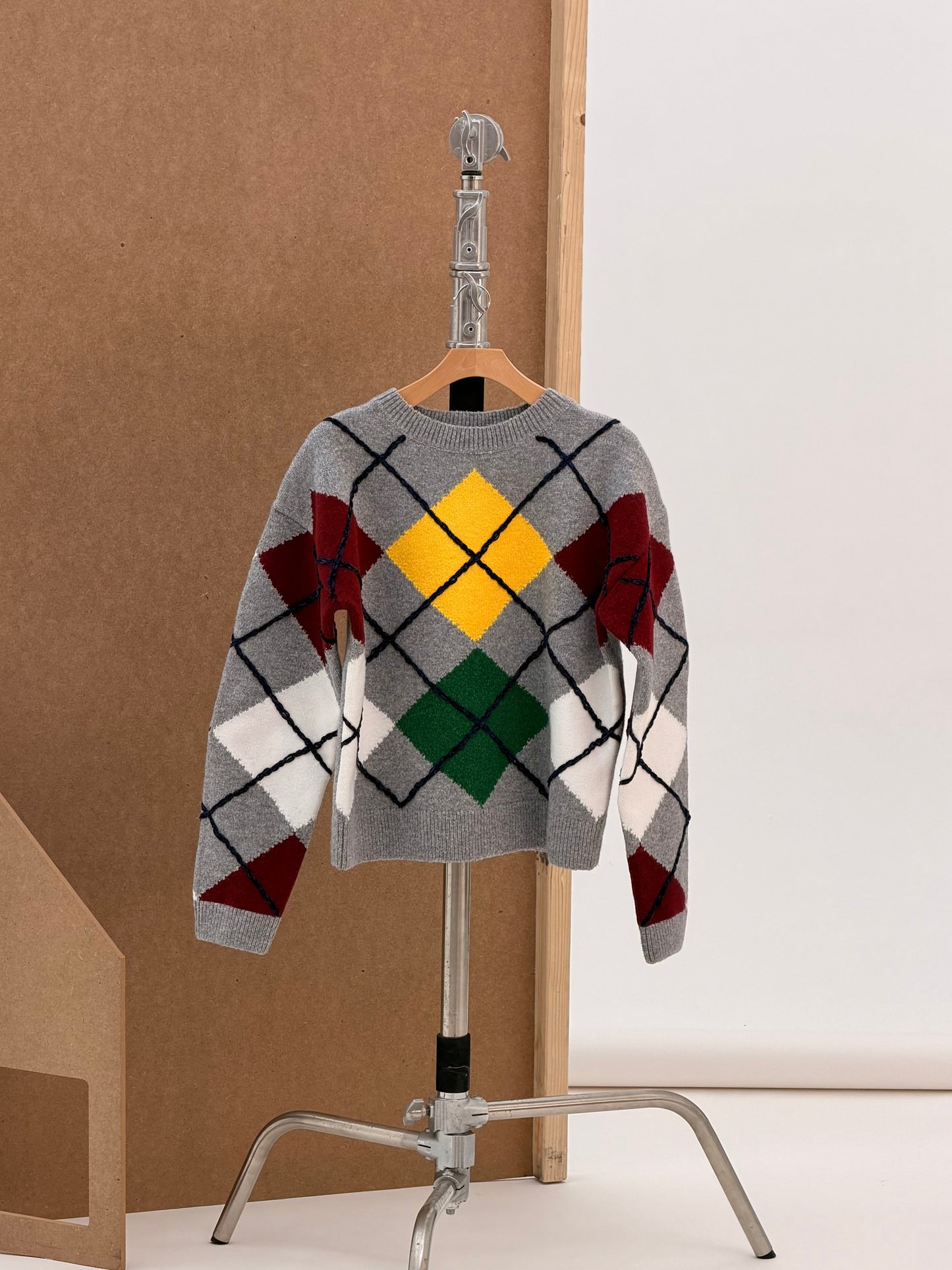 ARGYLE SWEATER