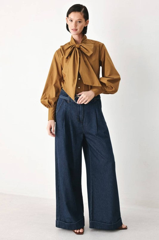 01 - Sienna Bow Blouse