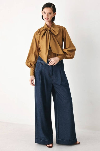 01 - Sienna Bow Blouse