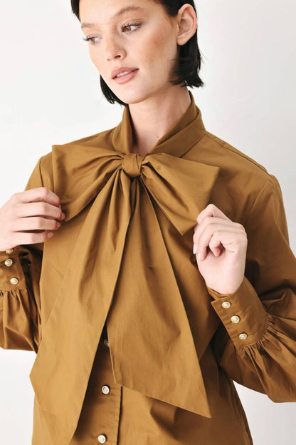 01 - Sienna Bow Blouse