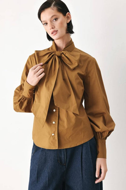 01 - Sienna Bow Blouse