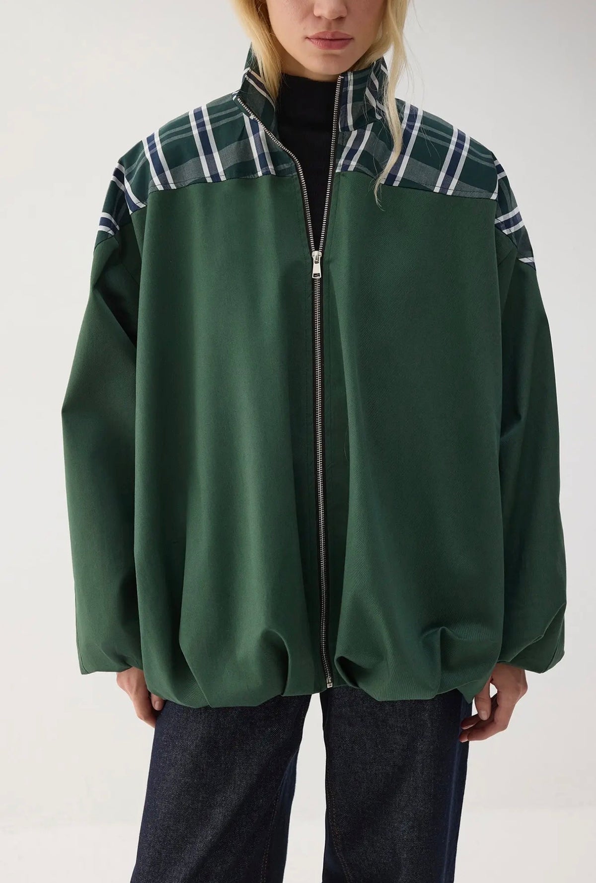 01 - A Forest Green bomber Jacket