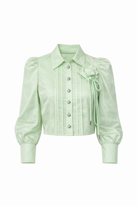 04 - Vuit Blouse With Rosette Detail