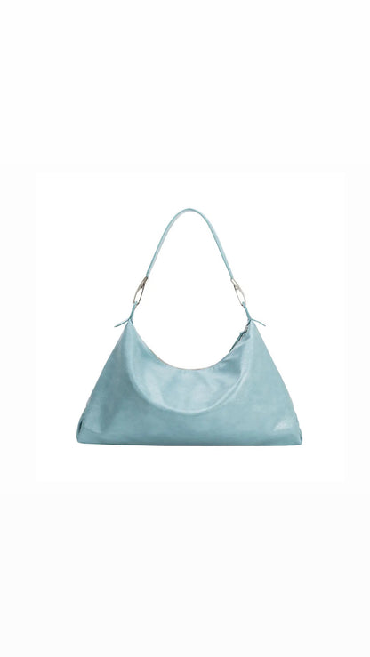 Charlie Blue Recycled Vegan Shoulder Bag