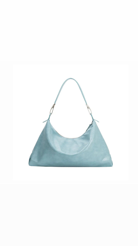 Charlie Blue Recycled Vegan Shoulder Bag