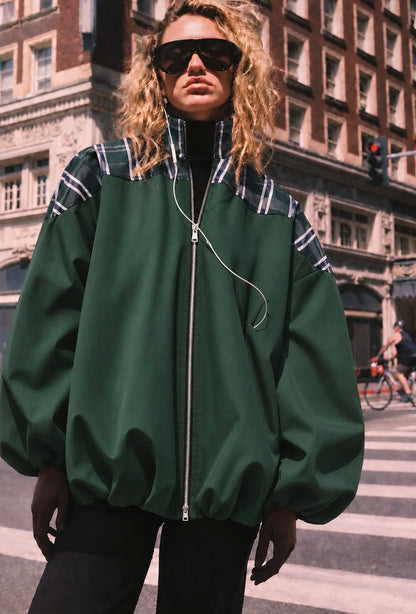 01 - A Forest Green bomber Jacket