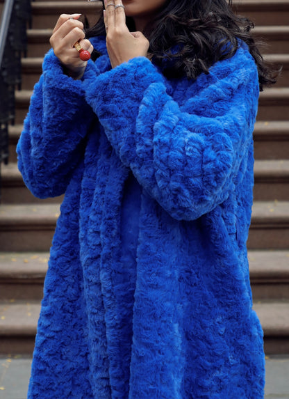 NYC- Coat electric blue