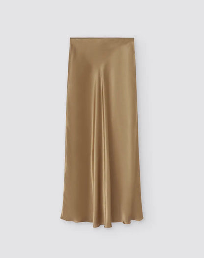 Lunaria Satin Maxi Skirt