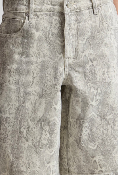 Python Longline Denim Bermuda