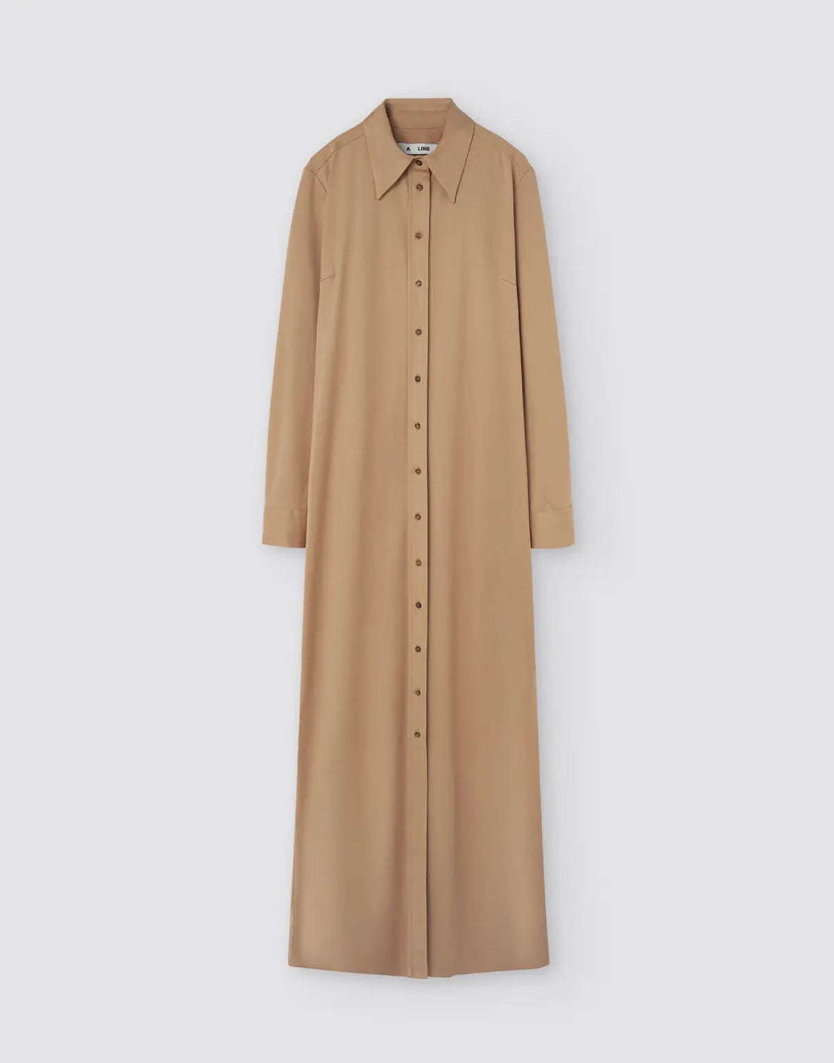 02- Auréa Jersey Shirt Maxi Dress