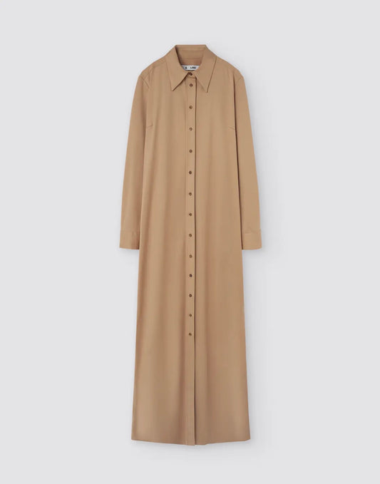 03 Auréa Jersey Shirt Maxi Dress
