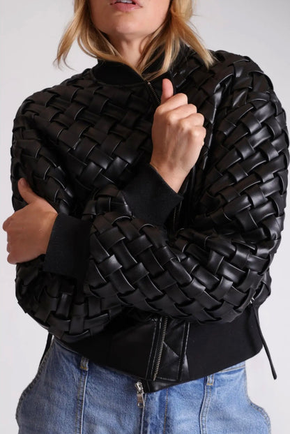 The Noir Basket Jacket