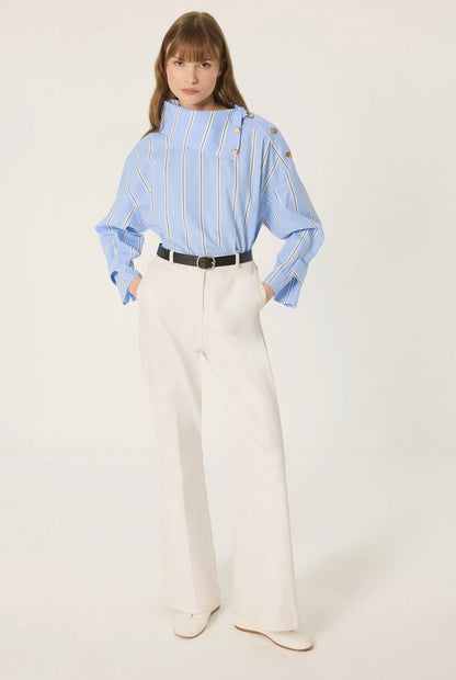 03 Sculpted Collar Tunic