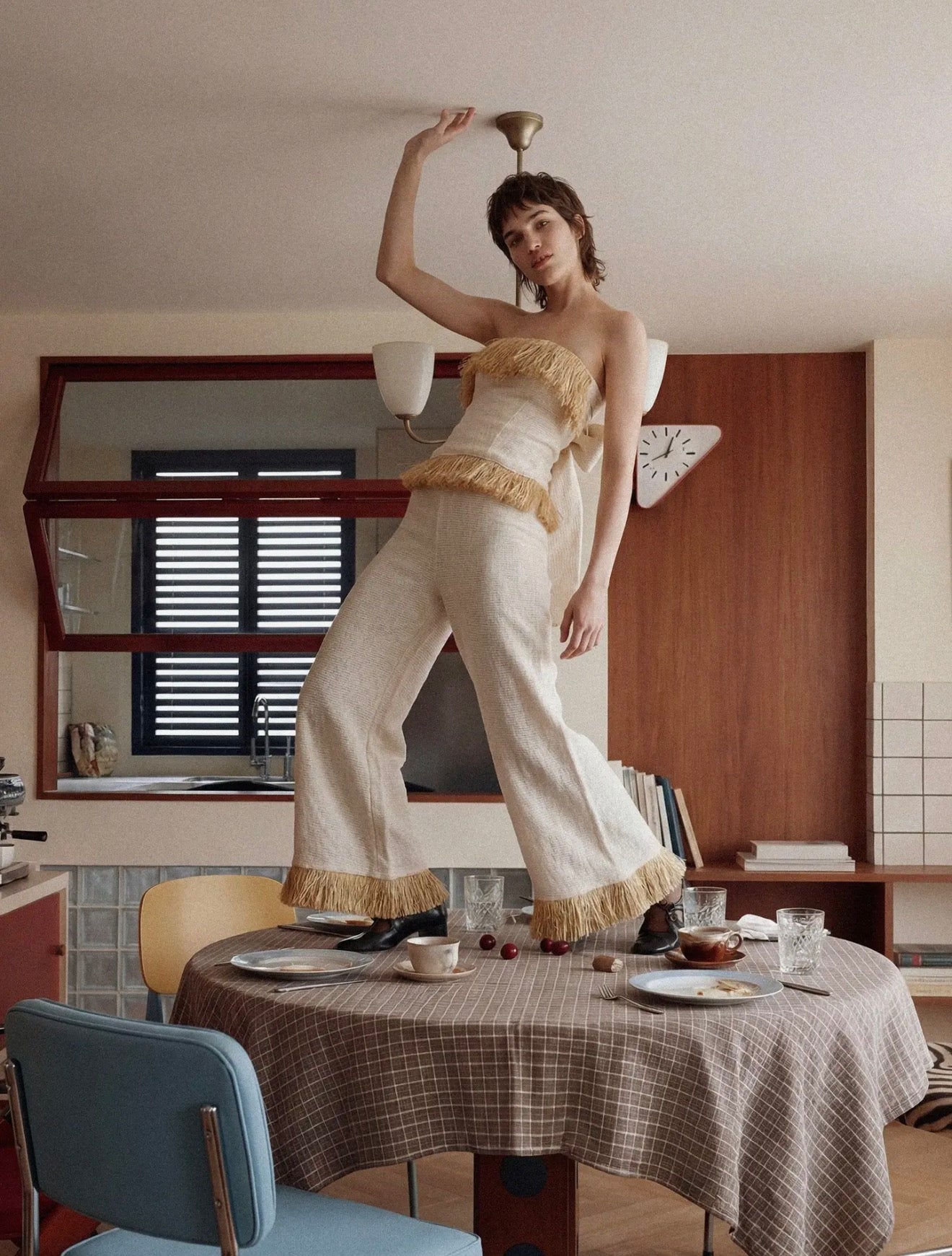 Fringe Straw Noctis Pants