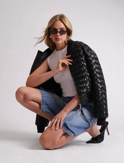 The Noir Basket Jacket