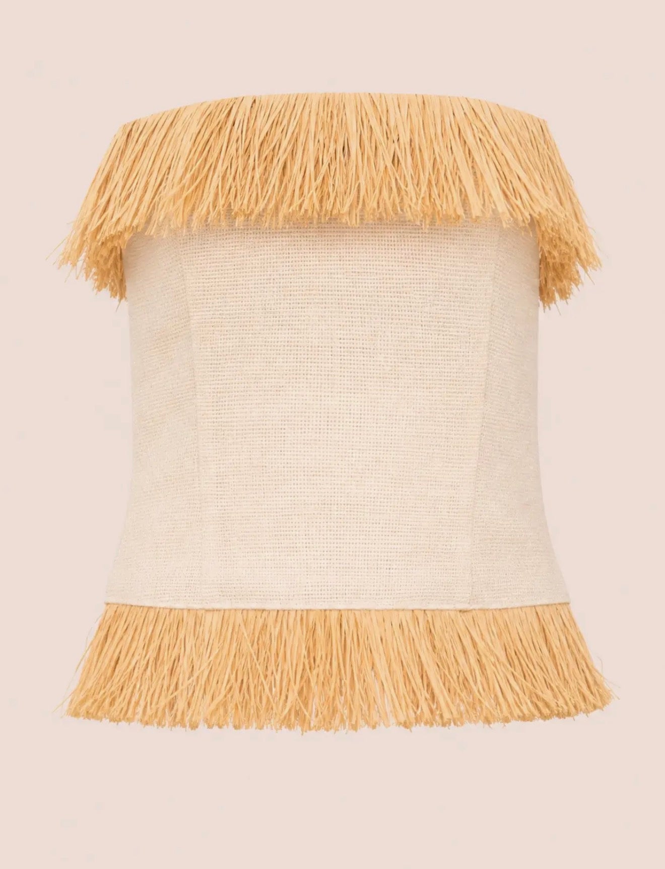 Fringe Straw Noctis Top