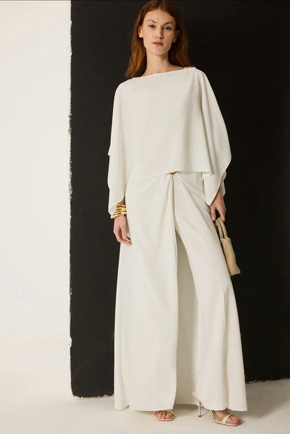 Draped Batwing Co-Ord Set