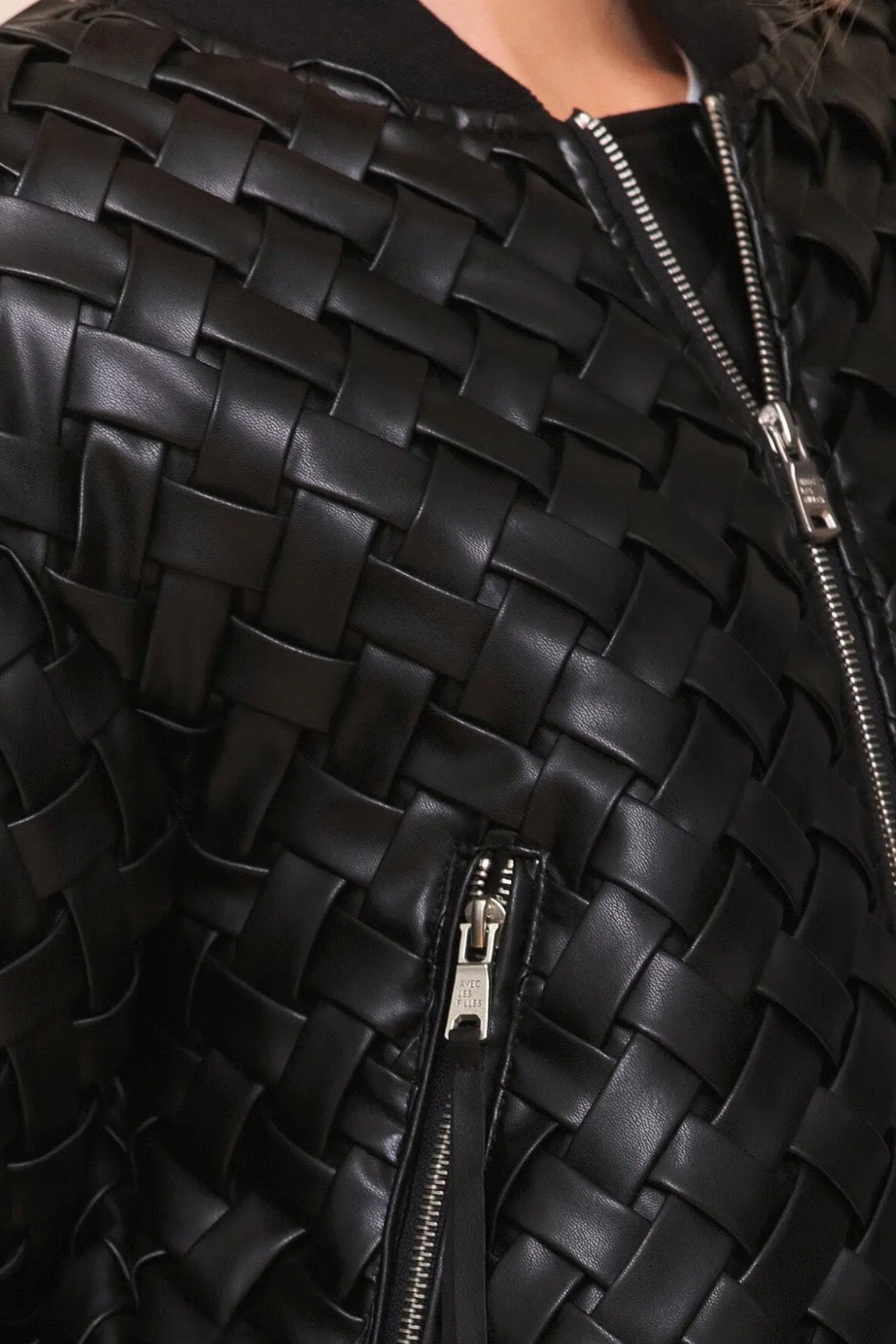 The Noir Basket Jacket