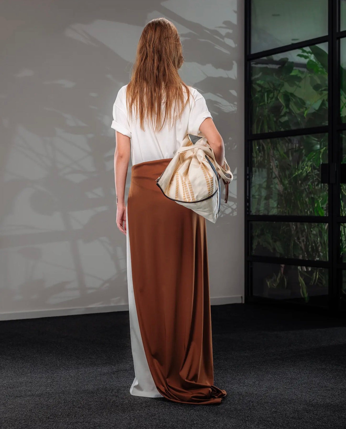 Aura Oversized Cotton Maxi Dress