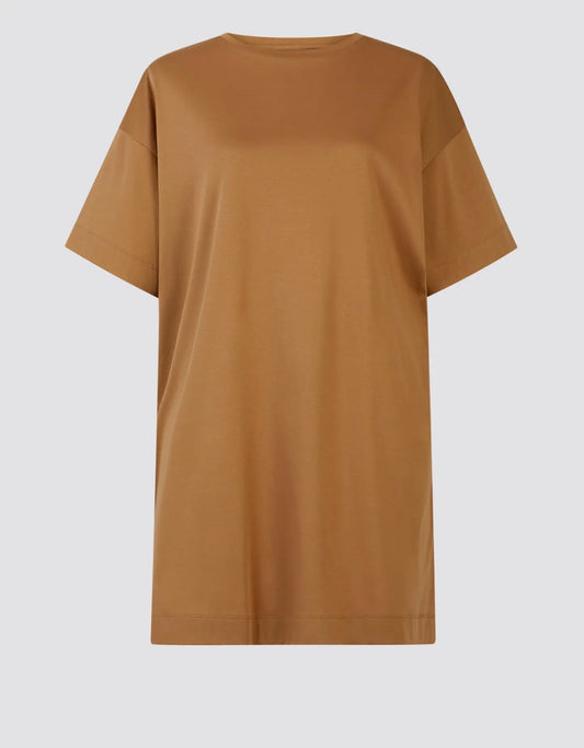 03 - Tobacco Oversized Cotton Tee