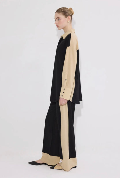 Contrast Tailoring Co-Ord Set