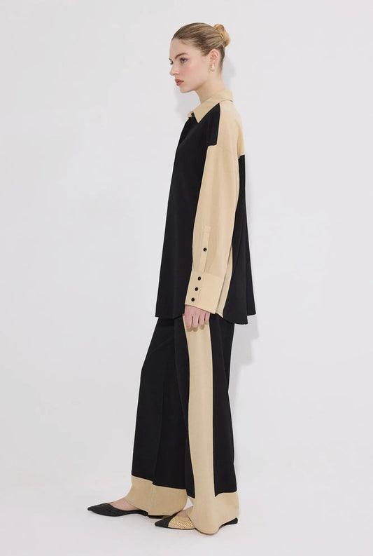 Contrast Tailoring Co-Ord Set
