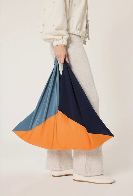 Aurora Color Block Oversized Tote