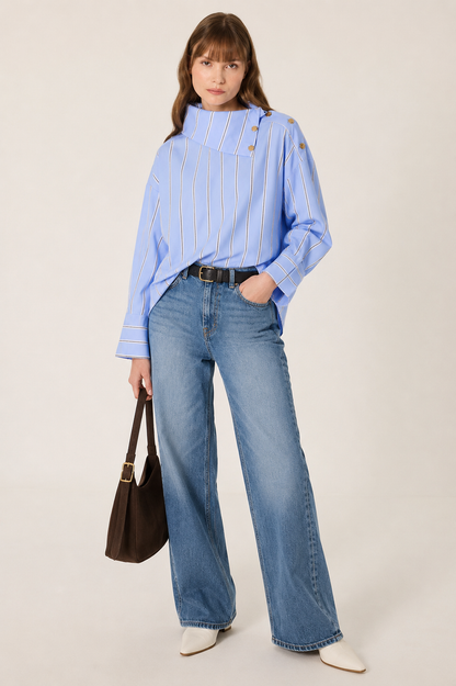 03 Sculpted Collar Tunic