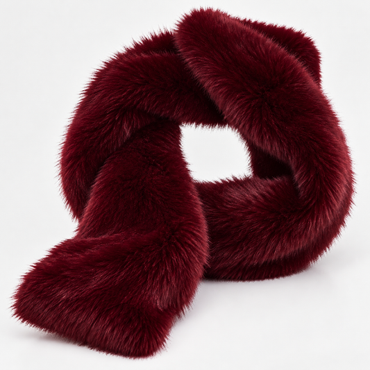 Burgundy Multi-Wear Faux Fur
Scarf