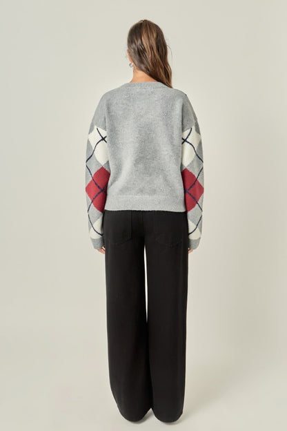 ARGYLE SWEATER
