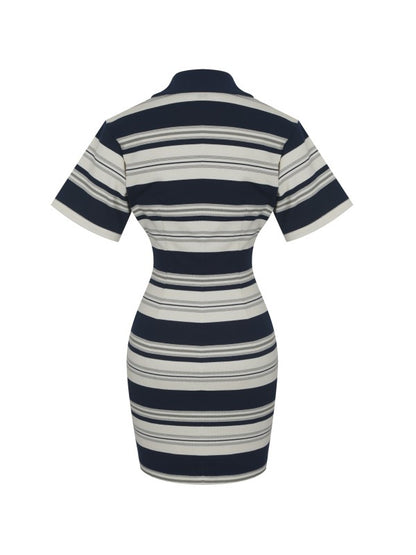 01 - Newport Stripe Dress