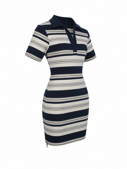 01 - Newport Stripe Dress