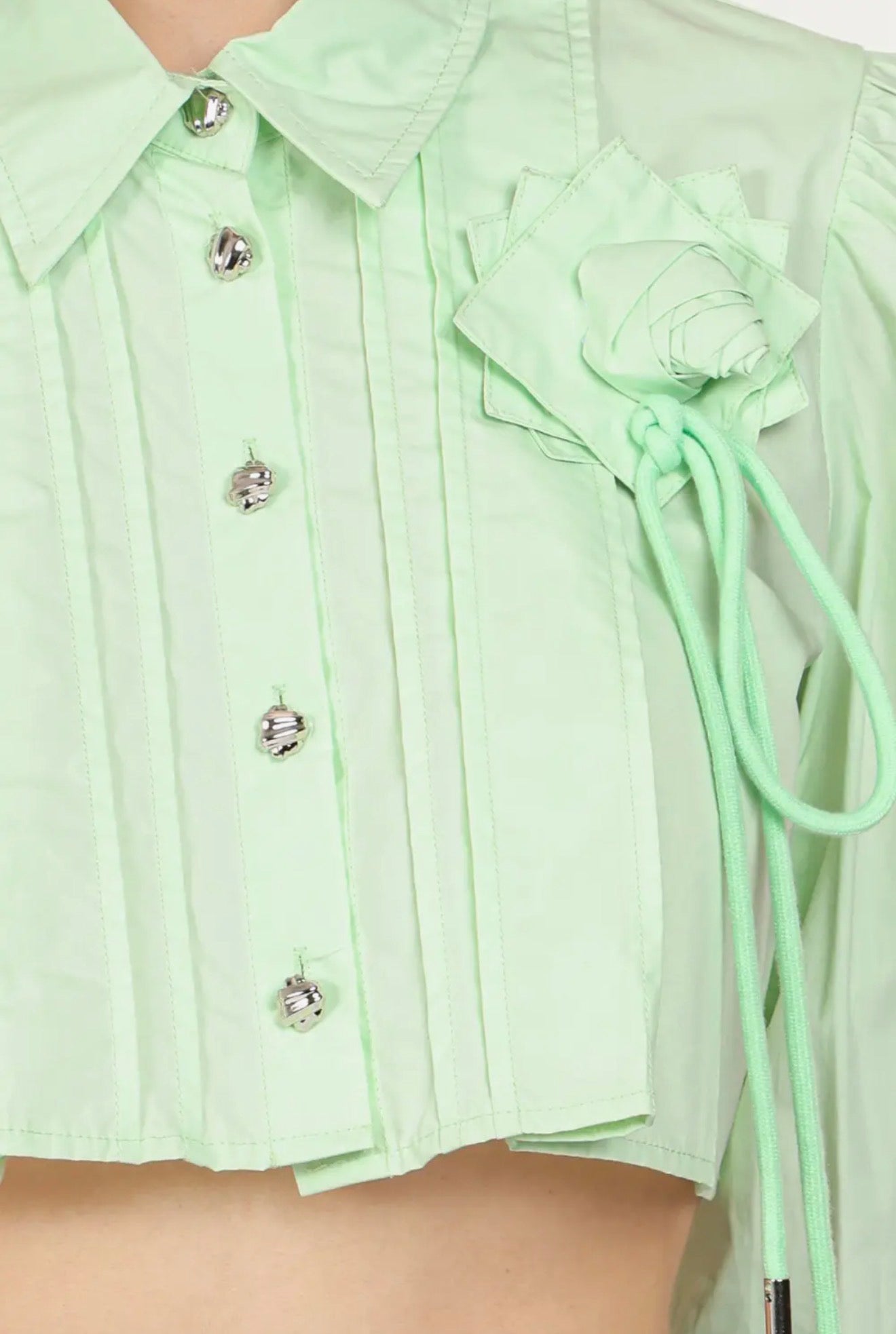04 - Vuit Blouse With Rosette Detail