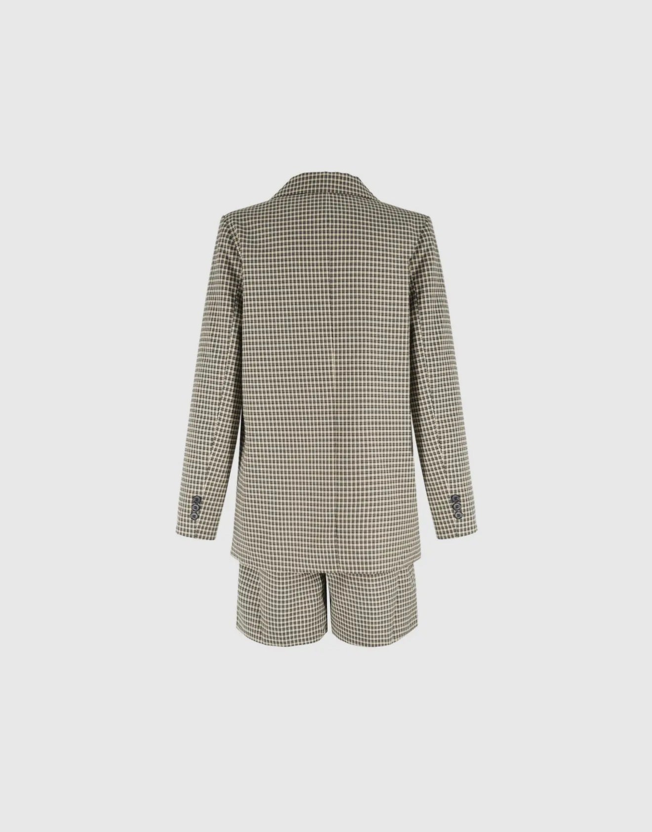 04 - Two-piece Suit With Tartan Print