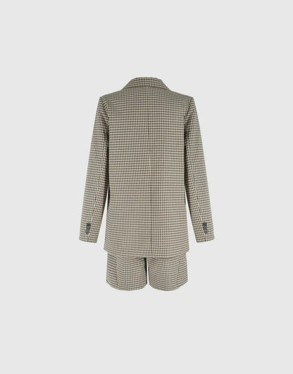 04 - Two-piece Suit With Tartan Print