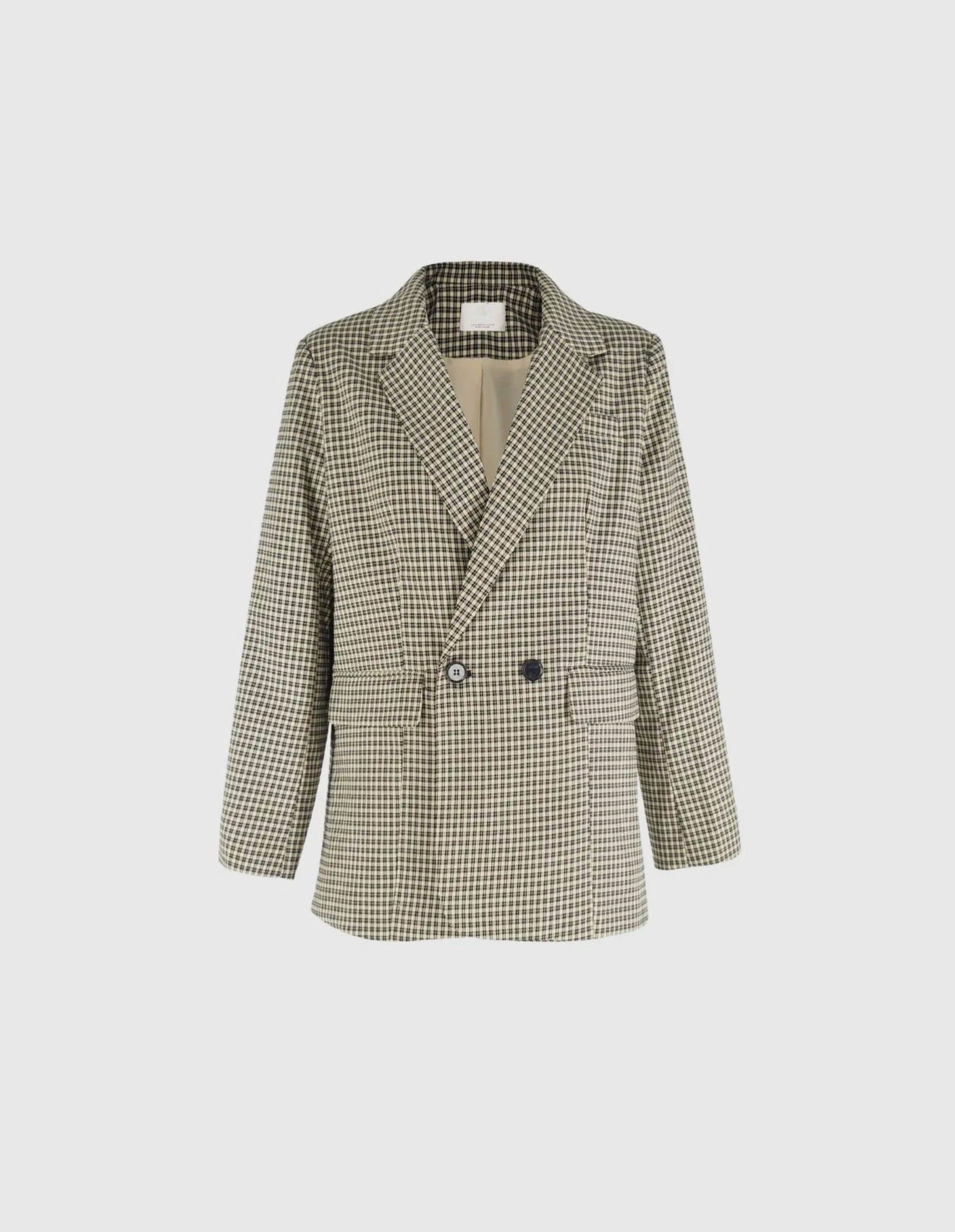 04 - Two-piece Suit With Tartan Print