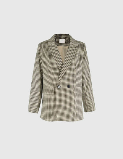 04 - Two-piece Suit With Tartan Print